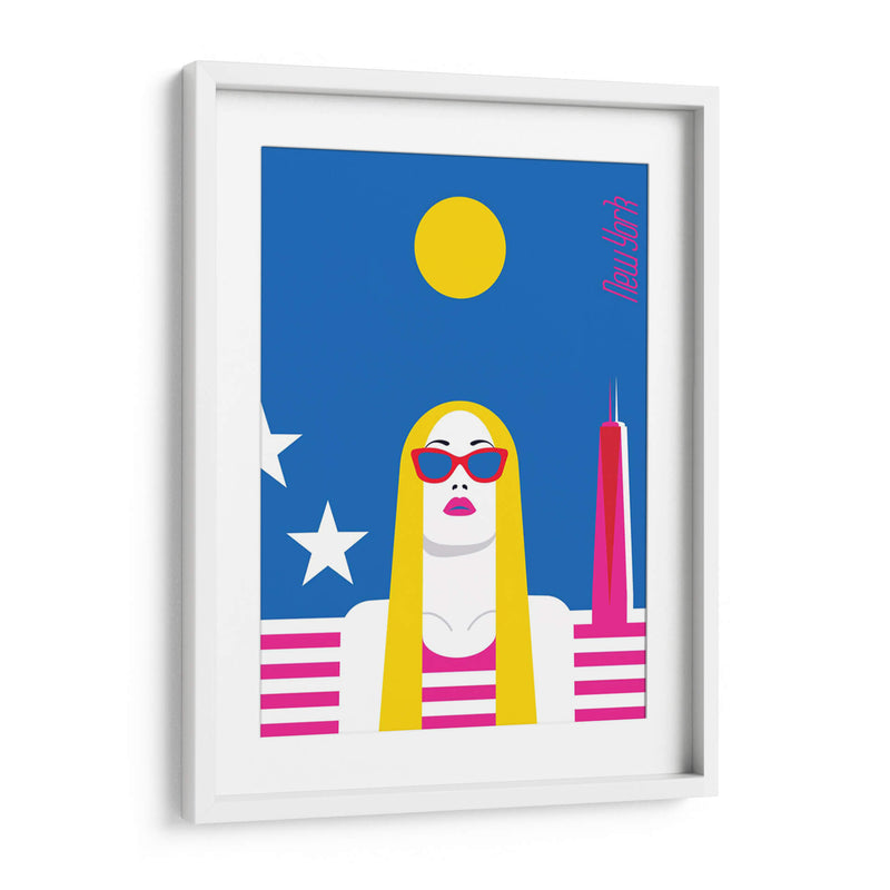 American woman | Cuadro decorativo de Canvas Lab