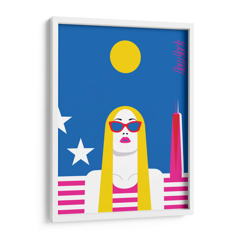 American woman | Cuadro decorativo de Canvas Lab
