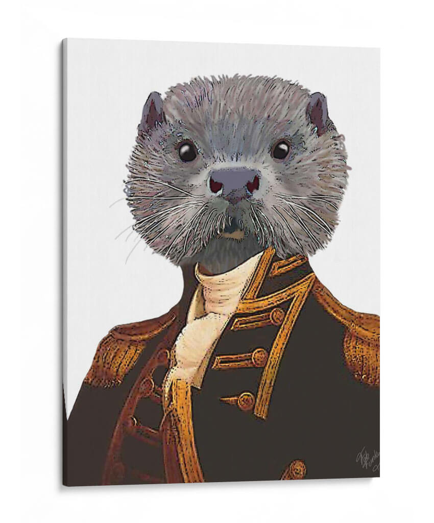 Capitán Nutria - Fab Funky | Cuadro decorativo de Canvas Lab