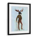 Alces En Traje Completo - Fab Funky | Cuadro decorativo de Canvas Lab