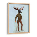 Alces En Traje Completo - Fab Funky | Cuadro decorativo de Canvas Lab