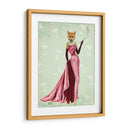 Fox Glamour En Rosa - Fab Funky | Cuadro decorativo de Canvas Lab