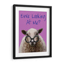 Ewe Mirándome Deniro Ovejas - Fab Funky | Cuadro decorativo de Canvas Lab