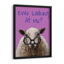 Ewe Mirándome Deniro Ovejas - Fab Funky | Cuadro decorativo de Canvas Lab