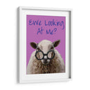 Ewe Mirándome Deniro Ovejas - Fab Funky | Cuadro decorativo de Canvas Lab