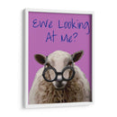 Ewe Mirándome Deniro Ovejas - Fab Funky | Cuadro decorativo de Canvas Lab