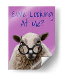 Ewe Mirándome Deniro Ovejas - Fab Funky | Cuadro decorativo de Canvas Lab