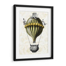 Globo Barroco Negro Amarillo - Fab Funky | Cuadro decorativo de Canvas Lab