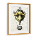 Globo Barroco Negro Amarillo - Fab Funky | Cuadro decorativo de Canvas Lab