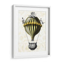 Globo Barroco Negro Amarillo - Fab Funky | Cuadro decorativo de Canvas Lab