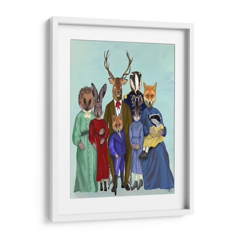 Familia De Bosques - Fab Funky | Cuadro decorativo de Canvas Lab