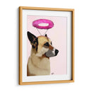 Perro Con Halo Rosa - Fab Funky | Cuadro decorativo de Canvas Lab