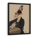 Horatio Hare En Silla - Fab Funky | Cuadro decorativo de Canvas Lab