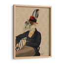 Horatio Hare En Silla - Fab Funky | Cuadro decorativo de Canvas Lab