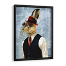 Horatio Hare En Chaleco - Fab Funky | Cuadro decorativo de Canvas Lab