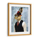 Horatio Hare En Chaleco - Fab Funky | Cuadro decorativo de Canvas Lab