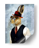 Horatio Hare En Chaleco - Fab Funky | Cuadro decorativo de Canvas Lab