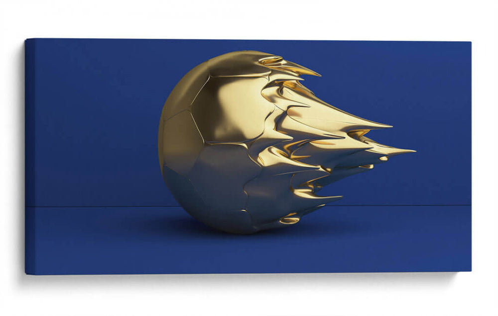 Balón hecho de oro II | Cuadro decorativo de Canvas Lab