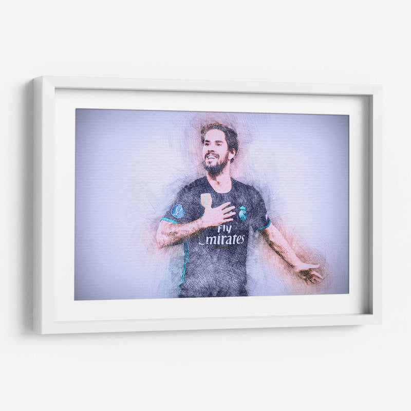 Boceto de Isco | Cuadro decorativo de Canvas Lab