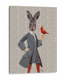 Conejo Y Pájaro - Fab Funky | Cuadro decorativo de Canvas Lab