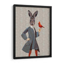 Conejo Y Pájaro - Fab Funky | Cuadro decorativo de Canvas Lab