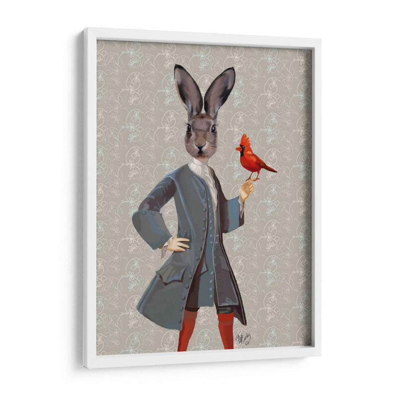 Conejo Y Pájaro - Fab Funky | Cuadro decorativo de Canvas Lab