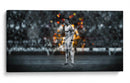 Cristiano Ronaldo en blanco y negro | Cuadro decorativo de Canvas Lab