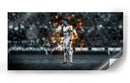 Cristiano Ronaldo en blanco y negro | Cuadro decorativo de Canvas Lab