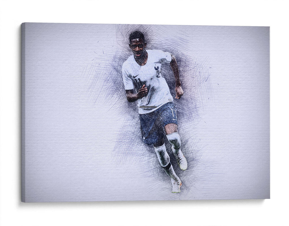 Dembélé - Francia | Cuadro decorativo de Canvas Lab