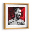 Eden Hazard - Bélgica | Cuadro decorativo de Canvas Lab