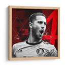 Eden Hazard - Bélgica | Cuadro decorativo de Canvas Lab
