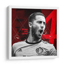 Eden Hazard - Bélgica | Cuadro decorativo de Canvas Lab