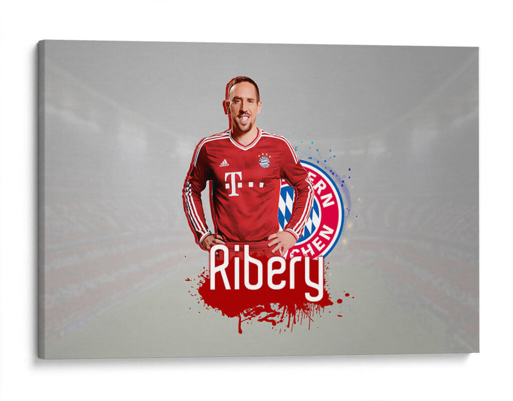 Franck Ribéry | Cuadro decorativo de Canvas Lab