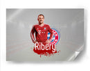 Franck Ribéry | Cuadro decorativo de Canvas Lab