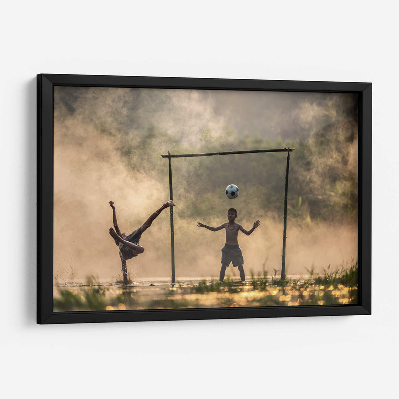 Futbol en Tailandia | Cuadro decorativo de Canvas Lab