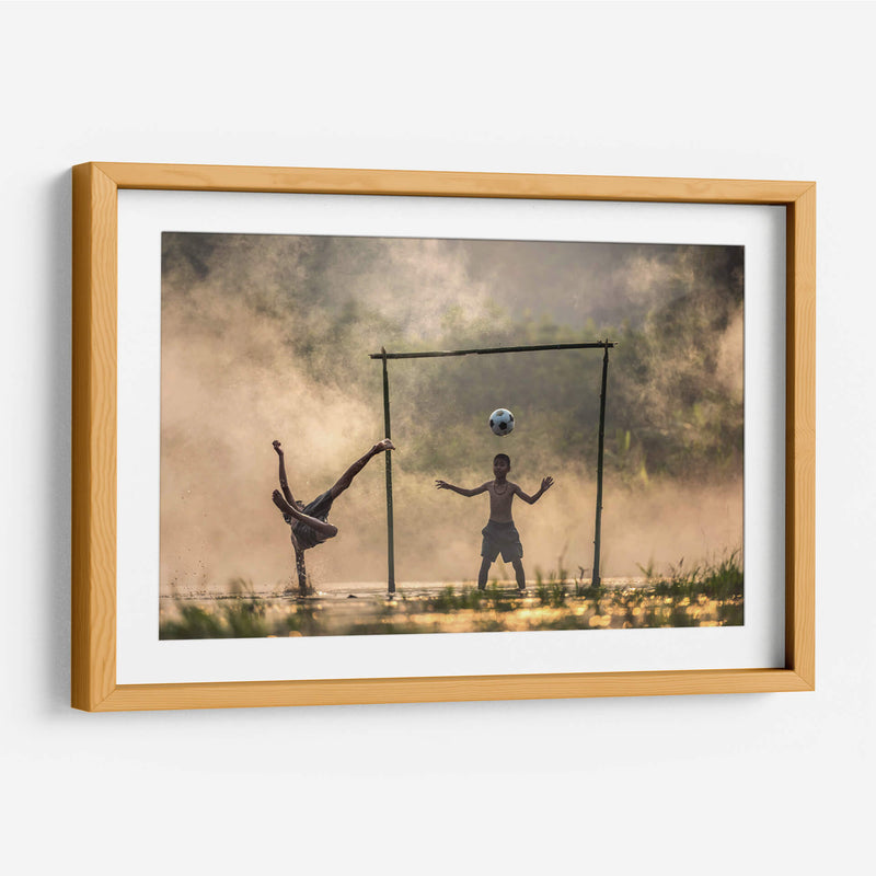 Futbol en Tailandia | Cuadro decorativo de Canvas Lab