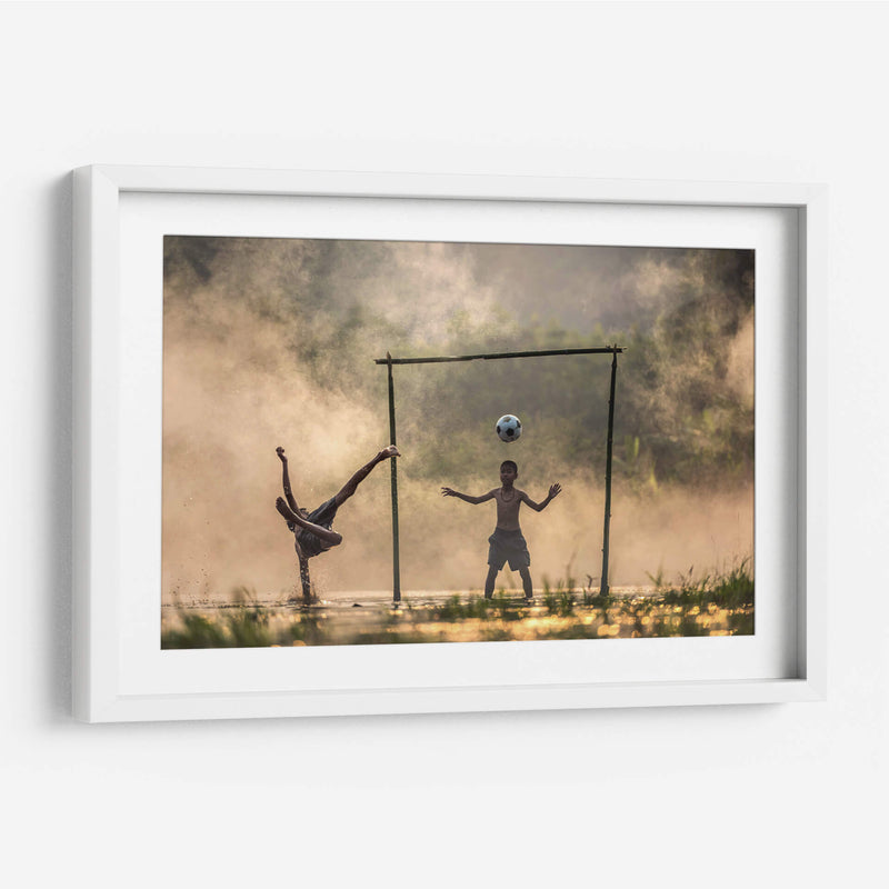 Futbol en Tailandia | Cuadro decorativo de Canvas Lab