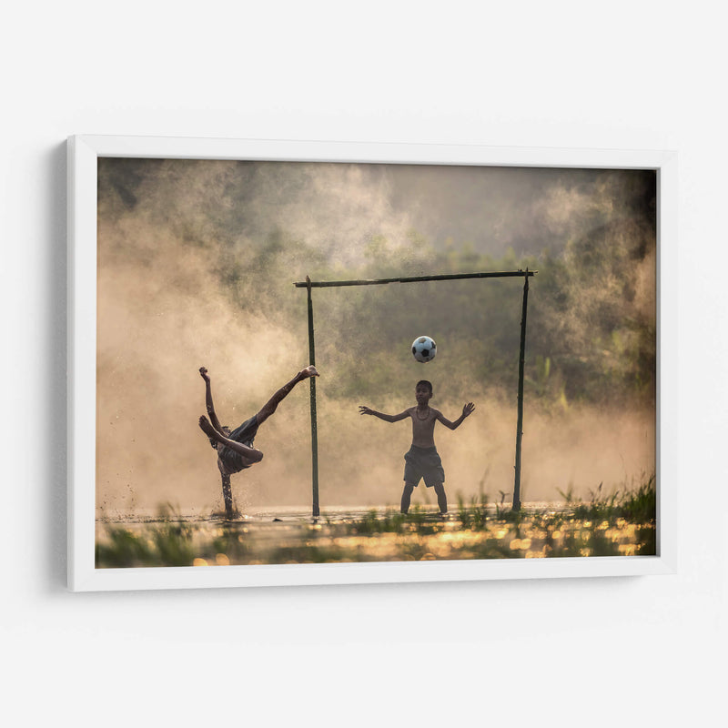 Futbol en Tailandia | Cuadro decorativo de Canvas Lab