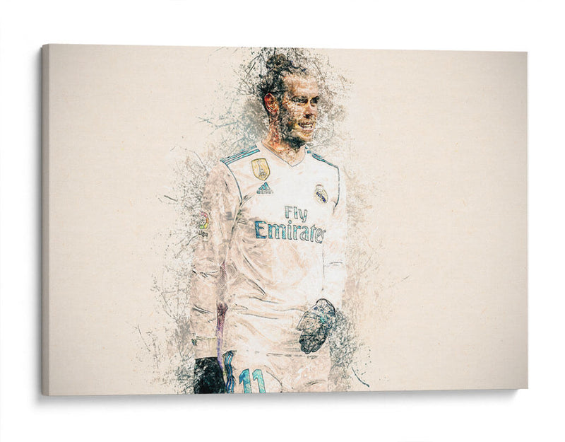 Gareth Bale RM | Cuadro decorativo de Canvas Lab