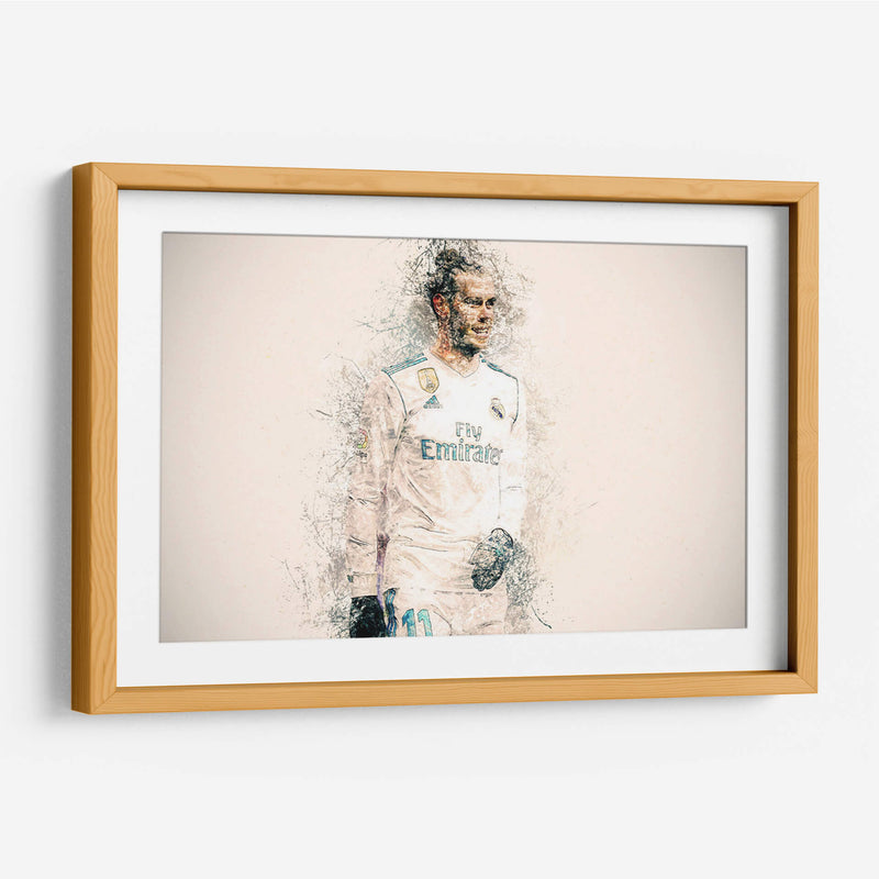 Gareth Bale RM | Cuadro decorativo de Canvas Lab