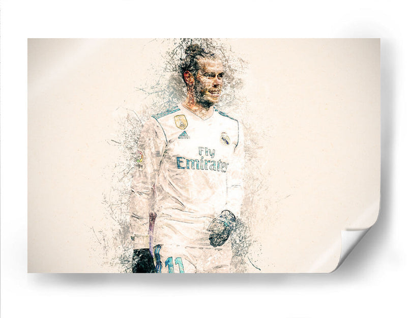 Gareth Bale RM | Cuadro decorativo de Canvas Lab
