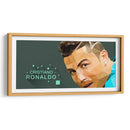 Geometric Cristiano Ronaldo | Cuadro decorativo de Canvas Lab