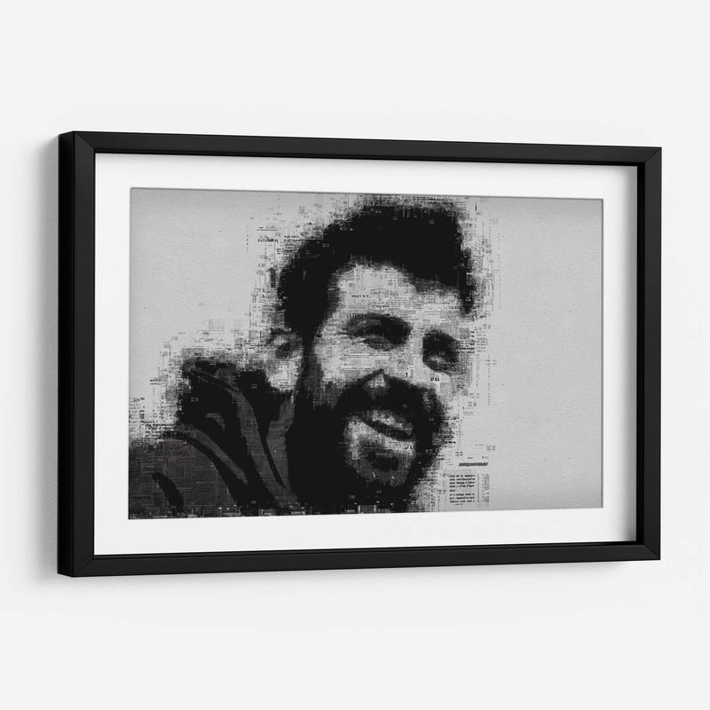 Gerard Piqué en periodico | Cuadro decorativo de Canvas Lab