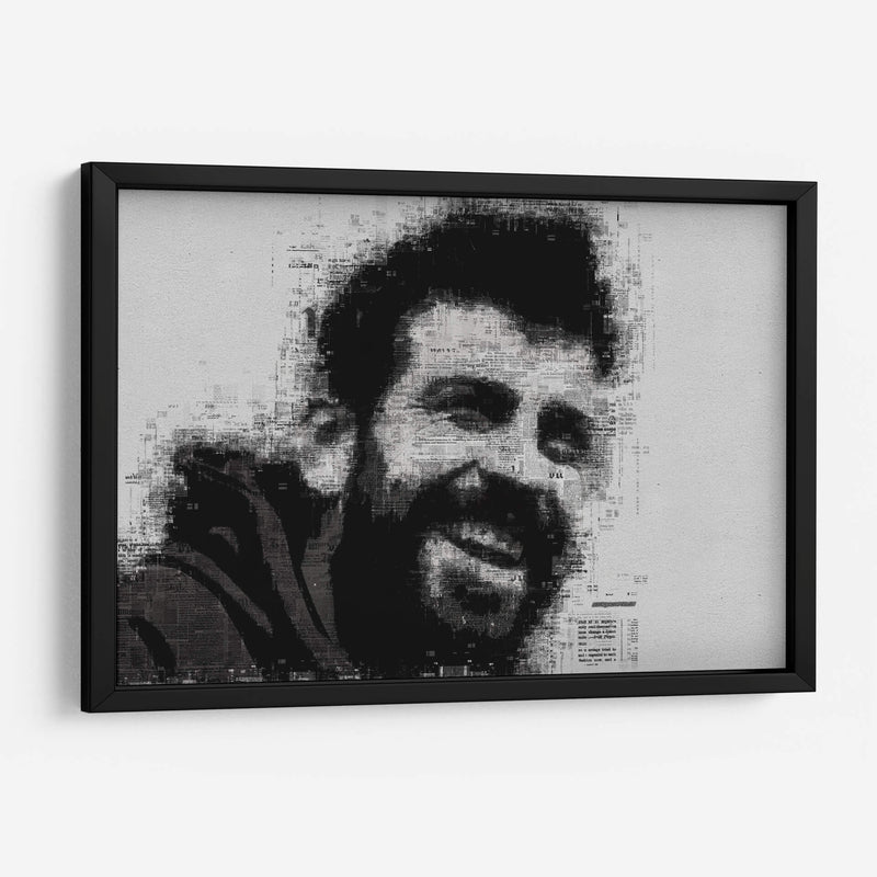 Gerard Piqué en periodico | Cuadro decorativo de Canvas Lab