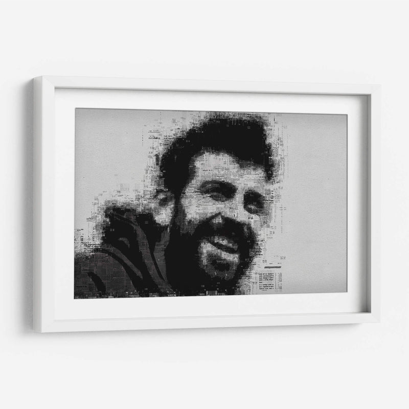 Gerard Piqué en periodico | Cuadro decorativo de Canvas Lab