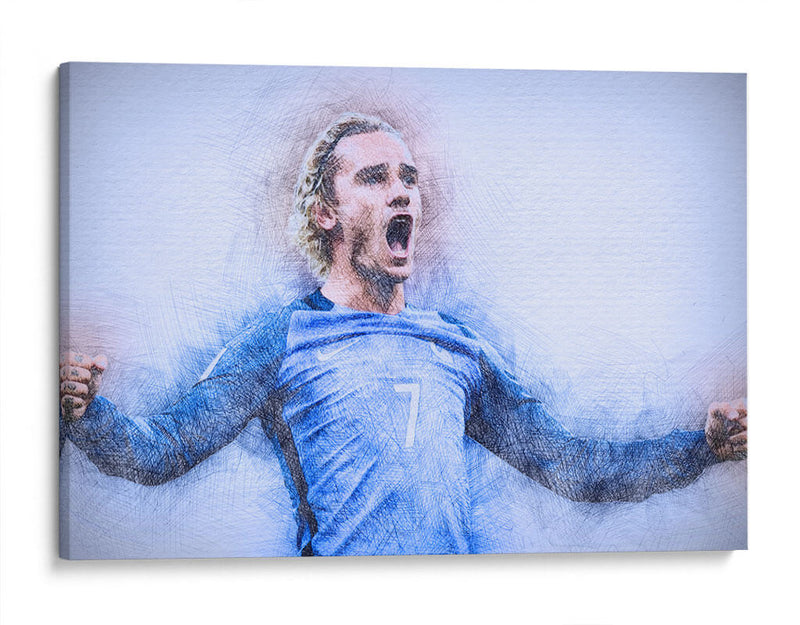 Griezmann - Francia | Cuadro decorativo de Canvas Lab