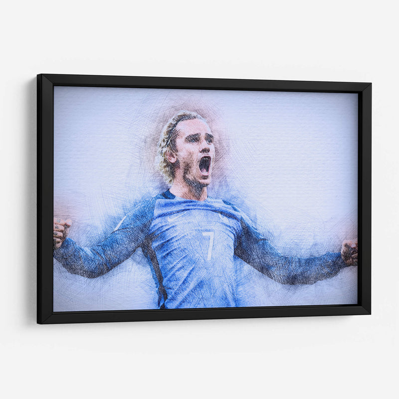 Griezmann - Francia | Cuadro decorativo de Canvas Lab