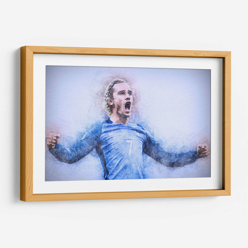 Griezmann - Francia | Cuadro decorativo de Canvas Lab
