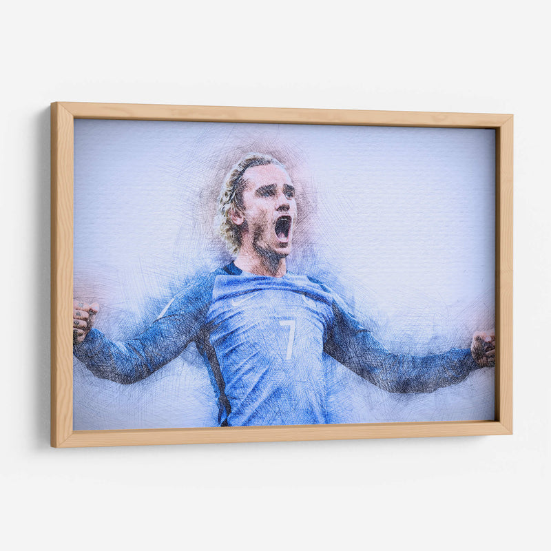 Griezmann - Francia | Cuadro decorativo de Canvas Lab