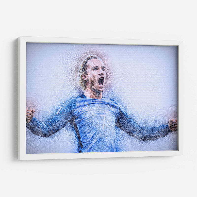 Griezmann - Francia | Cuadro decorativo de Canvas Lab